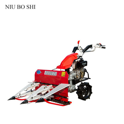 Trailblazer Factory Cheap Price mini tractor reaper self walking propelled automatic cutter machine  for rice wheat corn